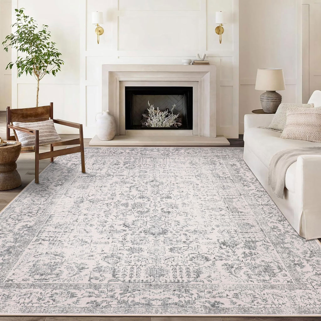 Soft Studio Co Distressed Washable Floor Rug